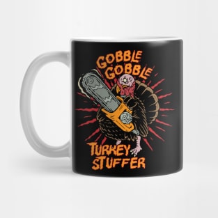 Thanksgiving Gobble Gobble Turkey Stuffer Mug